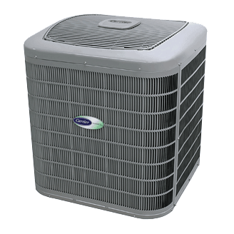 Carrier Infinity 17 Coastal central air conditioner.