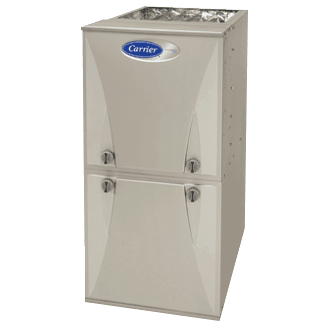 Carrier Performance 90 Boost gas furnace.
